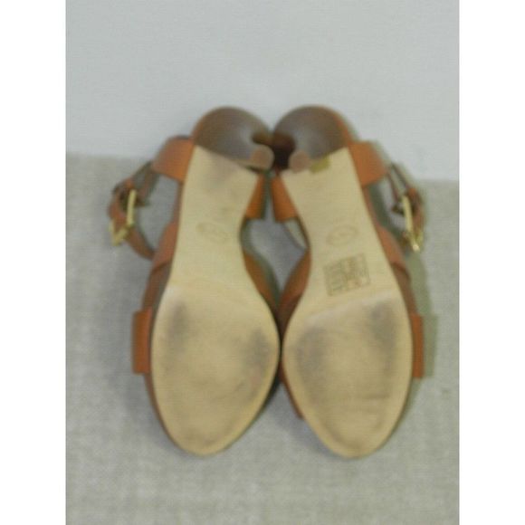 Michael Michael Kors Heels Brown Oksana Stiletto Sandals Size 7.5 - Picture 12 of 12